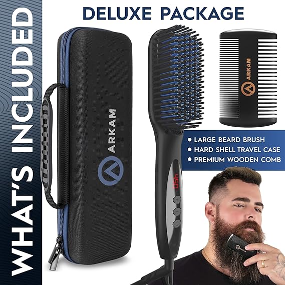 Arkam beard straightener instructions Clearance