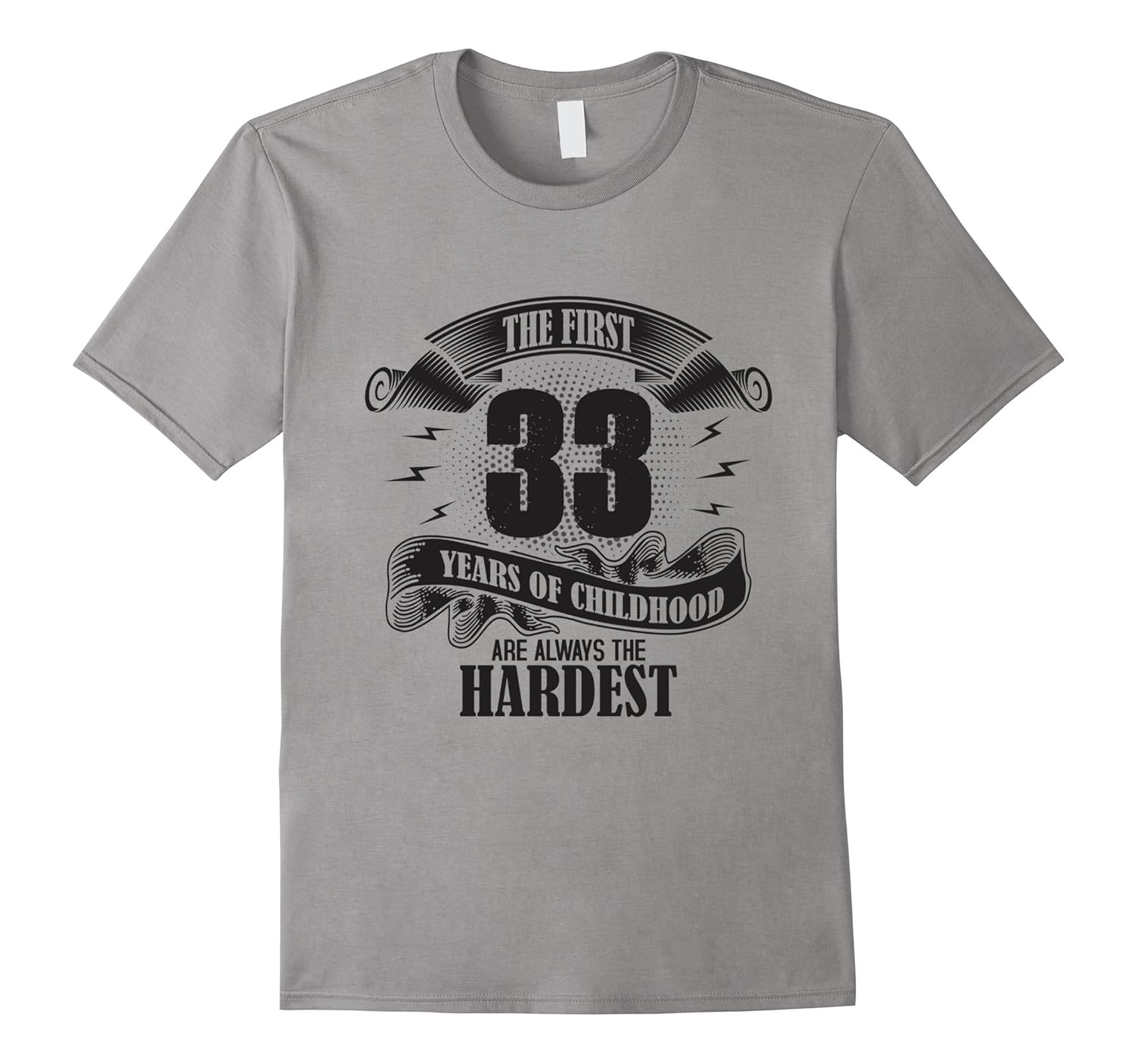 The First 33 Years Of Childhood TShirt Cool 1984 Birthday-ANZ