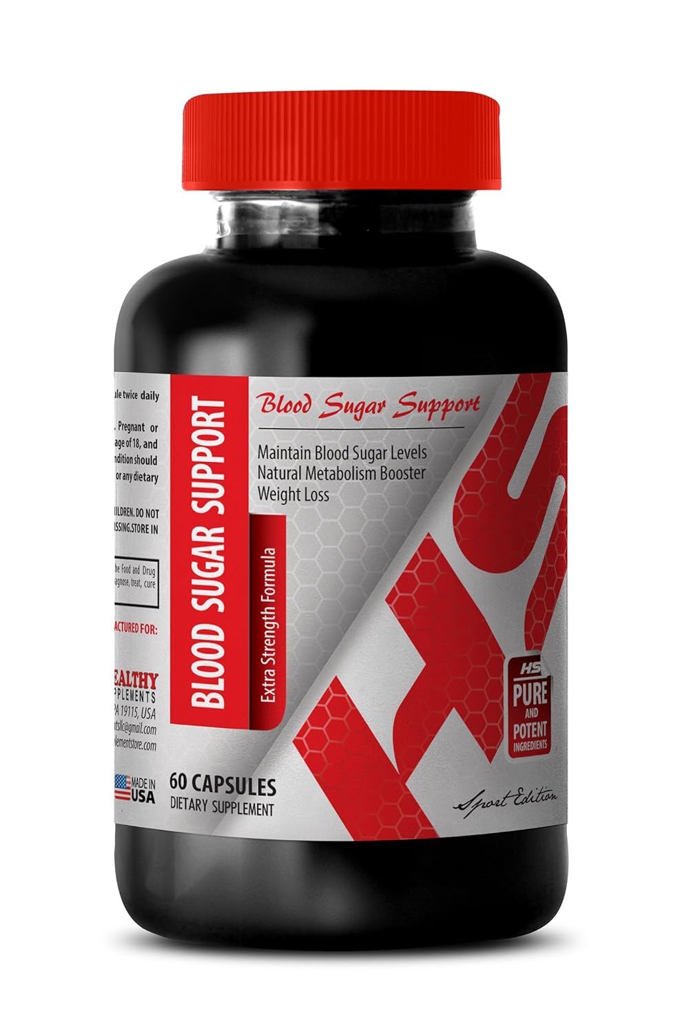 Cayenne pepper capsules organic BLOOD SUGAR SUPPORT