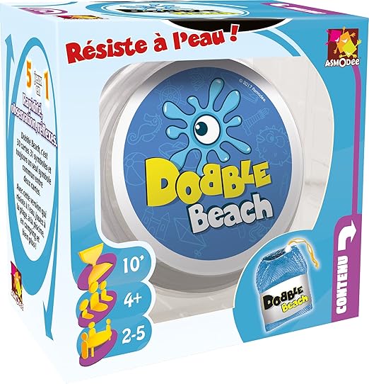 Asmodel - DOBBEAC01FR - Spiel - Dobble Beach