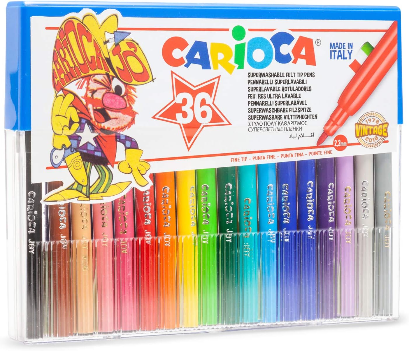 Caja Rotuladores Carioca Los Mejores Ejemplares De Cajas 
