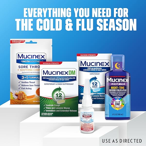 MUCINEX SINUS-MAX NASAL SPRAY DECONGESTANT, 12 HOUR OVER-THE-COUNTER MEDICATION NOSE SPRAY FOR SINUS RELIEF, NASAL DECONGESTANTS FOR ADULTS & SINUS CONGESTION, CLEAR & COOL 3/4 FL OZ(22ML)