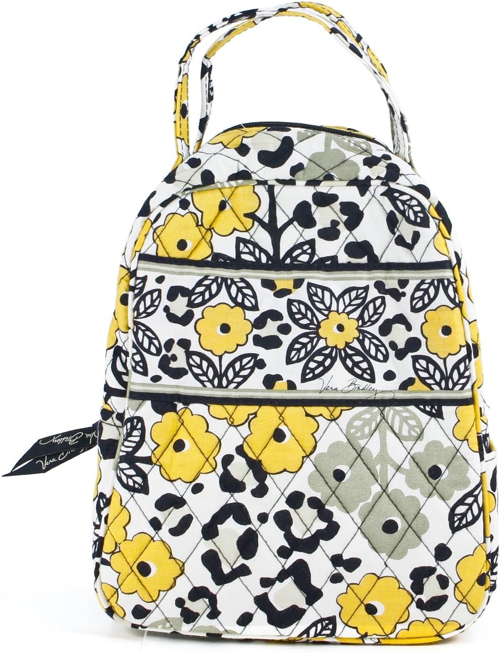 yellow vera bradley lunch bag