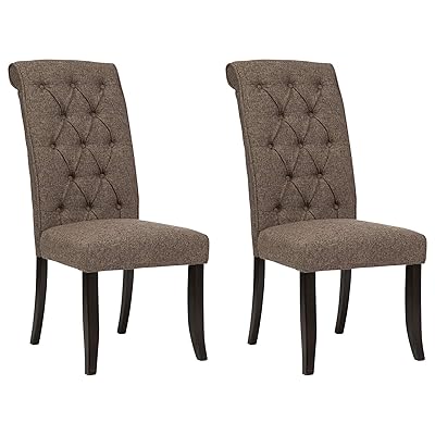 Signature Design by Ashley Tripton Dining Room Chair, Graphite