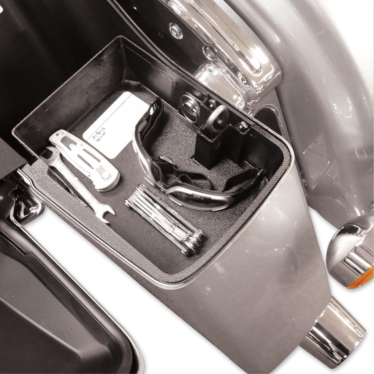 Top Shelf Left Hard Saddlebag Organizer TS114HD-L
