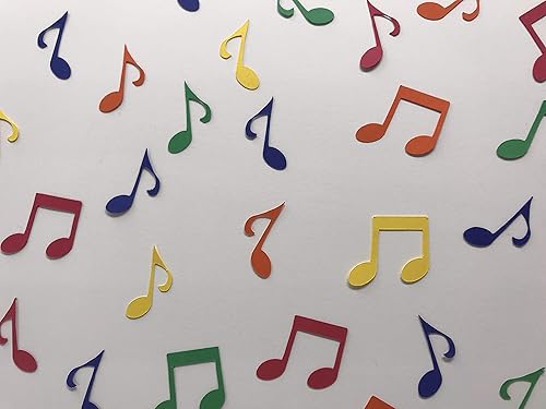 Amazon Com Primary Color Music Note Confetti Music Note Party