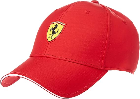 boné puma scuderia ferrari aba curva fanwear bb masculino