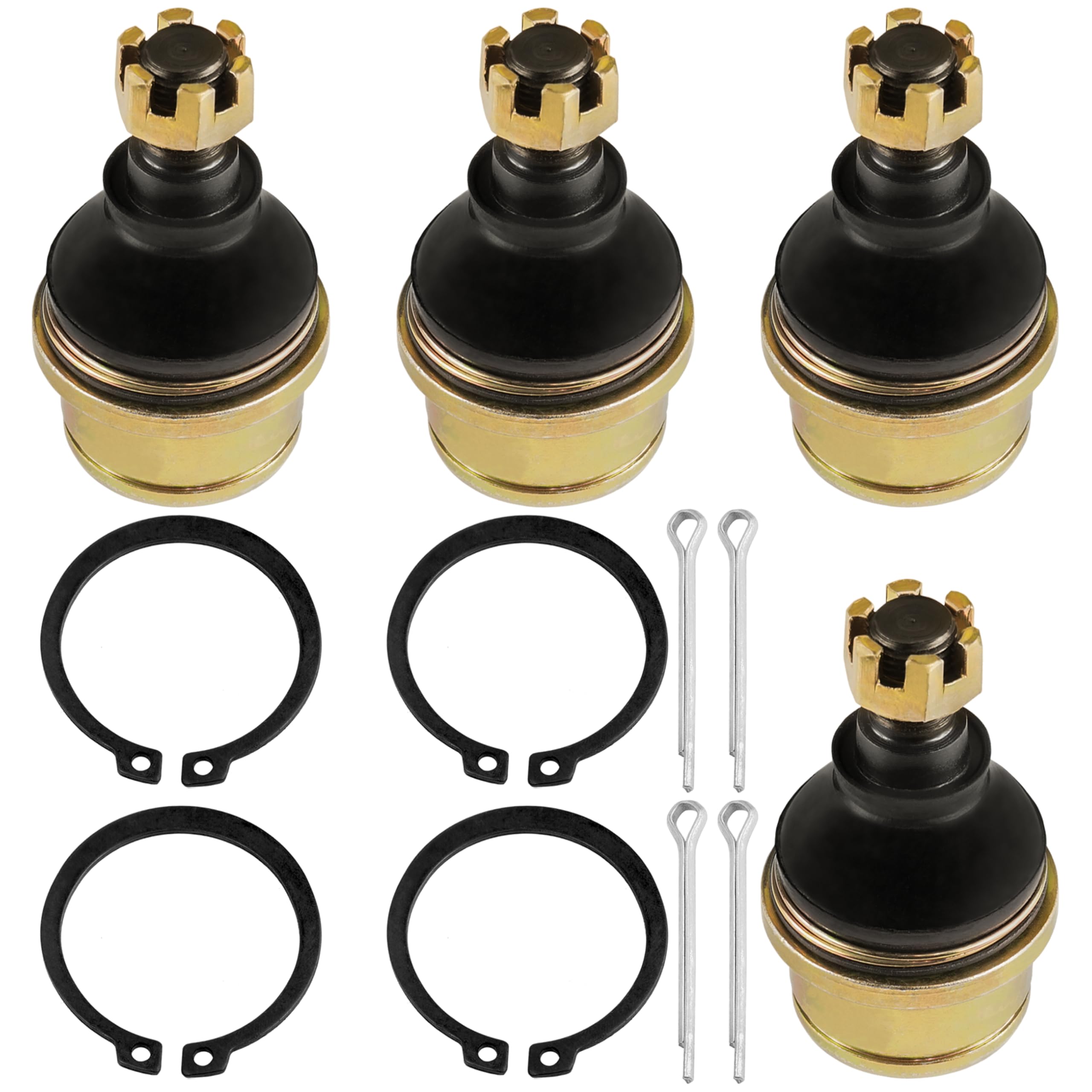 Photo 1 of Caltric 4 Upper or Lower Knuckle Ball Joint Compatible With Honda TRX350 Rancher 350 2000 2001 2002 2003 2004 2005 2006