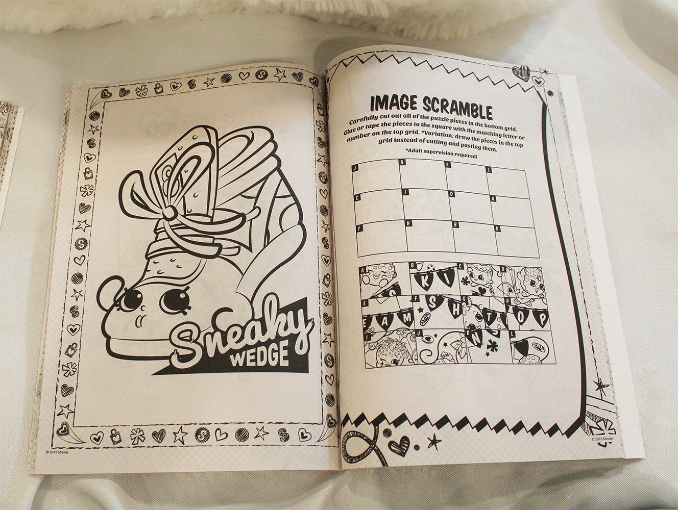 Amazoncom Shopkins Jumbo Coloring Bookactivity Books 6