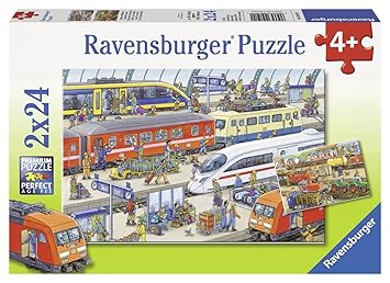 Ravensburger 09191 - Trubel am Bahnhof