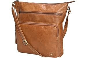 WISE OWL ACCESSORIES Real Leather Crossbody Bags Purses for Women Shoulder Handbags Crossover Handmade Stylish Trendy Pocketbook