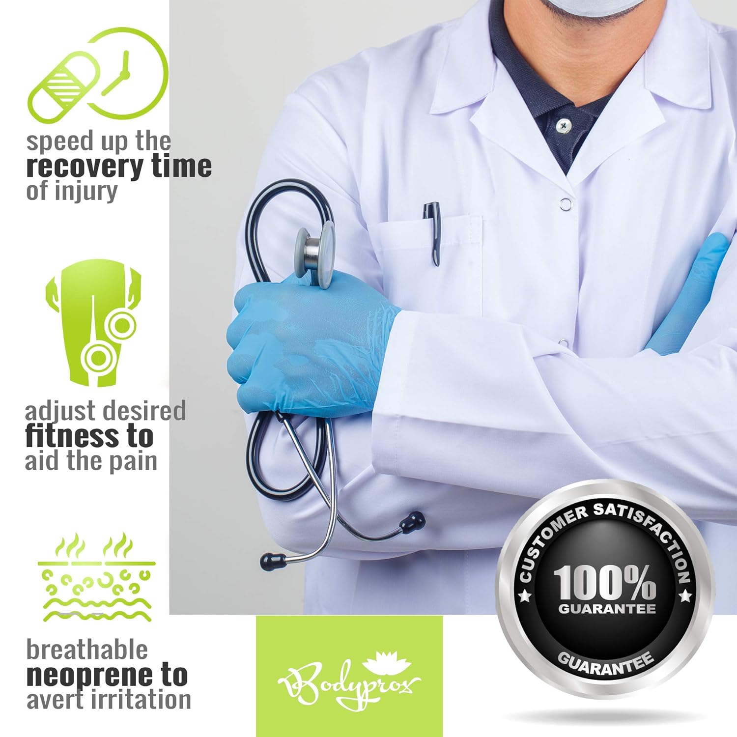 Groin Wrap, Adjustable Support for Hip, Groin, Hamstring, Thigh, and Sciatic Nerve Pain Relief: Industrial & Scientific