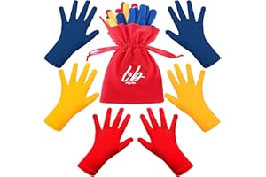 Bamboo Gloves for Eczema, Childrens Age 4-6, Kids Eczema Gloves, Overnight Moisturizing Gloves, Skin Repair Gloves, 3 Pairs o