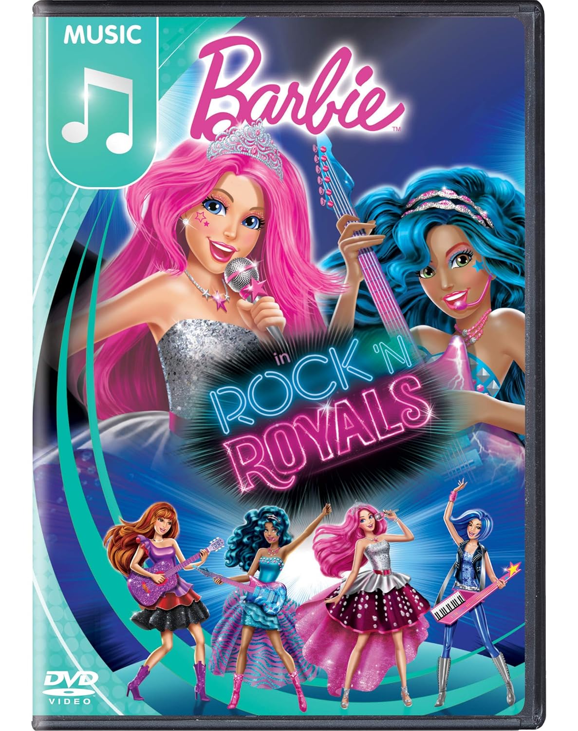 barbie rock n royals in hindi