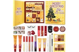 UCANBE Makeup Advent Calendar 2025, 24 Days Christams Makeup Sets For Women Gift, 2025 Xmas Countdown Calendar 24 Individually Boxed Full Make Up Kits For Teens Beauty Gift
