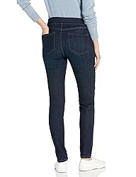 Amazon Essentials Women's Mid-Rise Stretch Pull-On