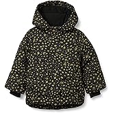 Amazon Essentials Girls and Toddlers' Heavyweight Hooded Puffer Coat, Water-Resistant