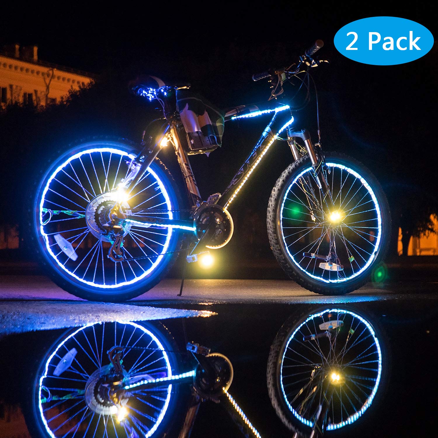 bike decoration lights