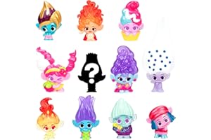 DREAMWORKS TROLLS Trolls DreamWorks Fun Fair Surprise Mineez - 1.5 Inch Collectible Figures - Sweet Surprises 11 Pack, 35+ to Collect in Series 2