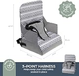 Dreambaby Grab ’N Go Booster Seat Portable High Chair 6M-3Y with Storage view 5