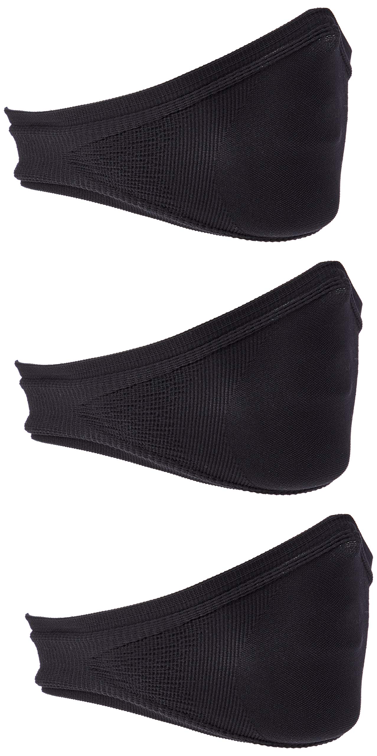 Norman 3-Pack Reusable Black Face Masks - Kids