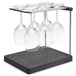KOHLER K-8628-CHR Wine Glass Drying Rack, Wine