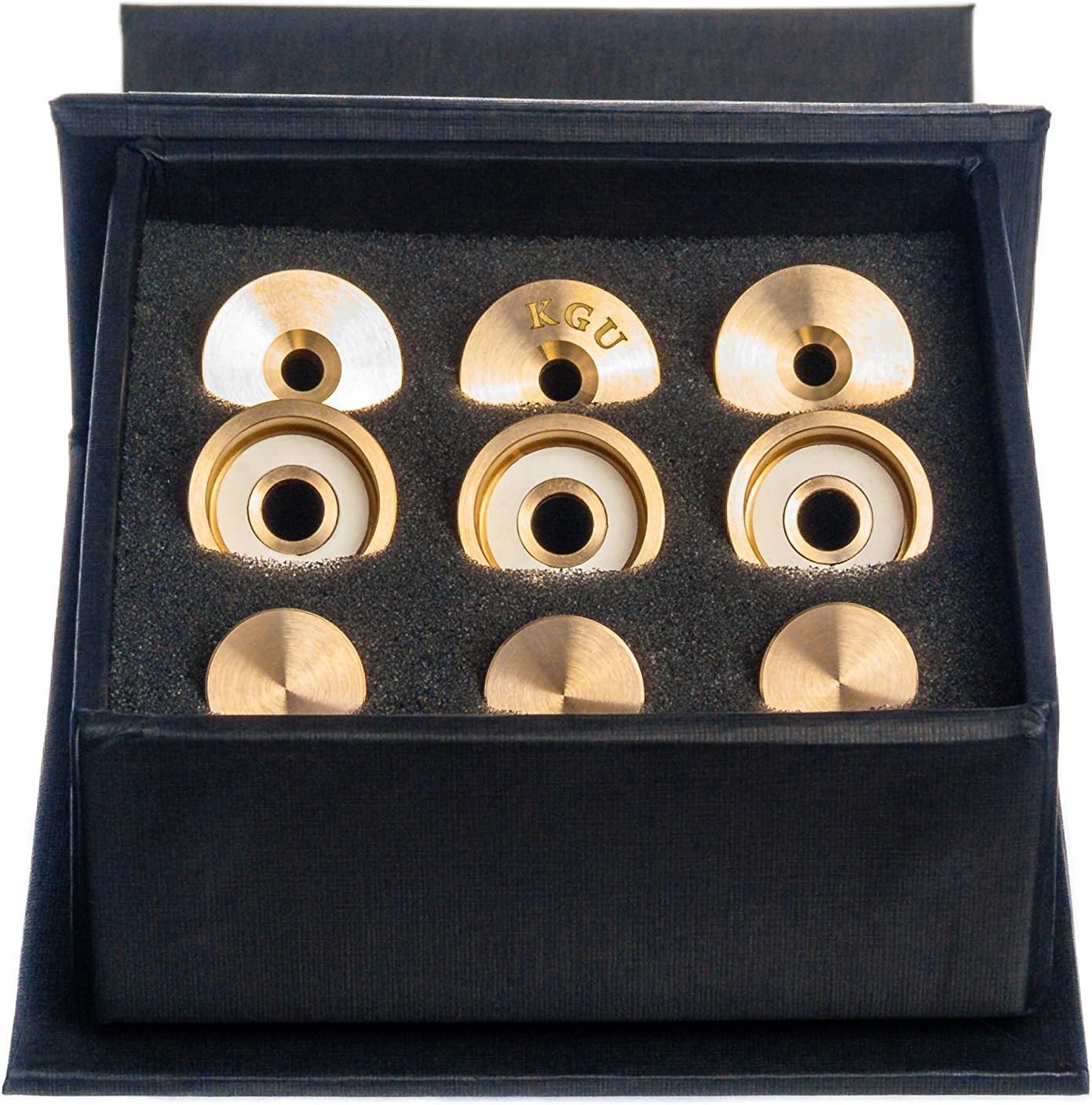 Trumpet Trim Kit for improving the sound. for all Yamaha Trumpet. Custom made KGUBrass (MEDIUM, Raw Brass): Musical Instruments