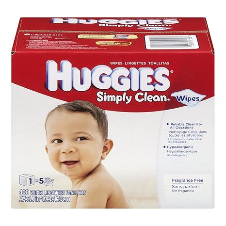 huggies baby wipes 400