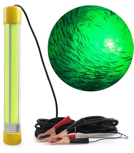 Tbest Lumière de pêche à LED Lumière de Pêche 126 LED IP68 Étanche