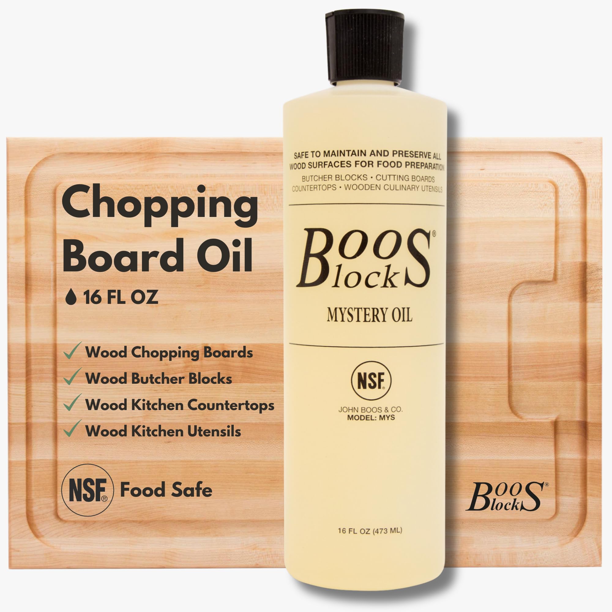 Boos Natural oil indicated for the treatment of all products wood