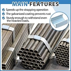 Zonon Open (Snap-in) Seals for 3/4" Strap Width