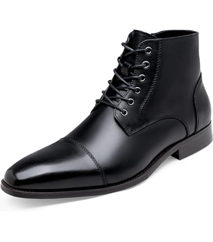 Amazon.com | Stacy Adams Mens Henry Cap Toe Lace-Up Boot 