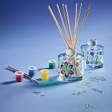 House of Crafts Glass Painting Diffuser Kit Multicolour with 2 Bottles view 2