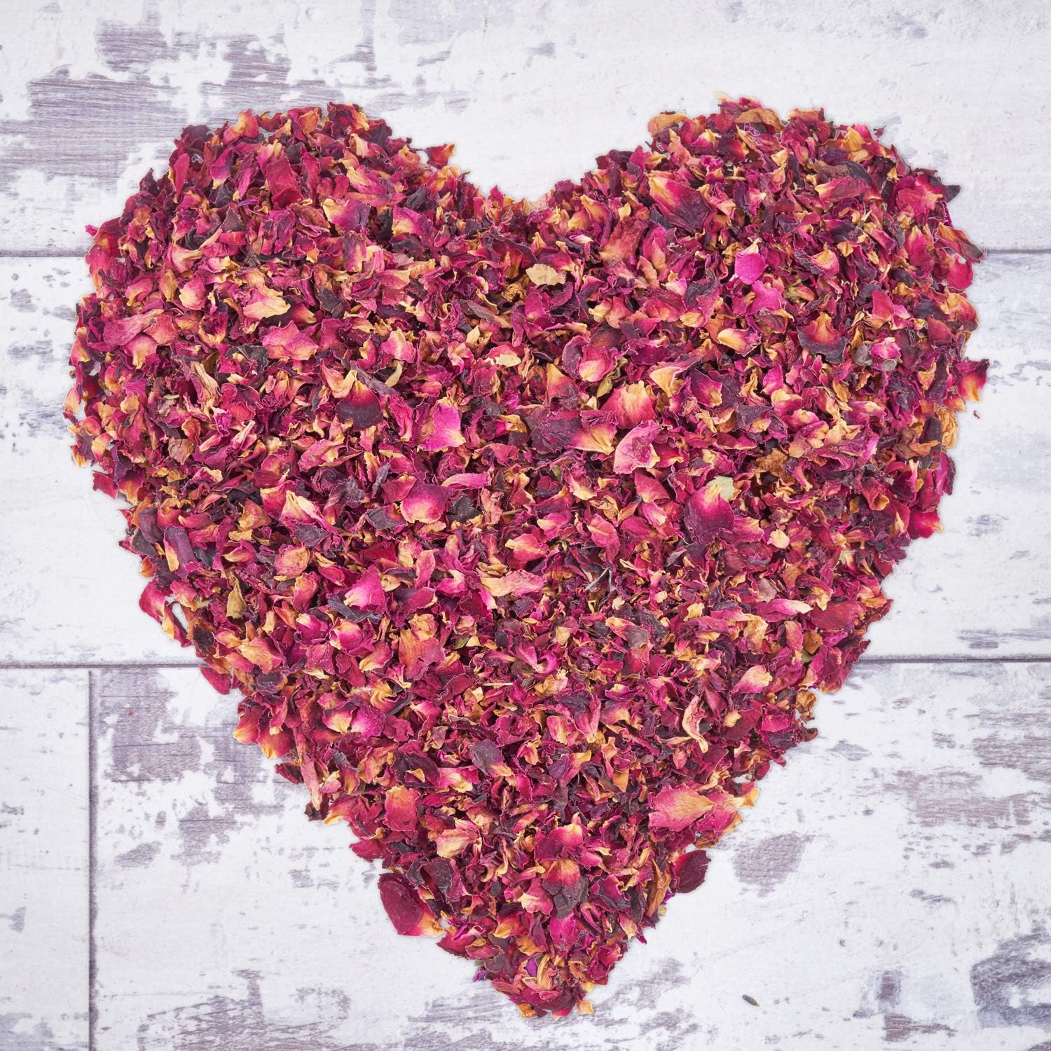 Natural 100% Biodegradable Confetti Wedding, 1. Pure Maroon, 1 Litre Pouch - Image 5