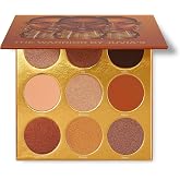 Juvia's Place The Warrior Eyeshadow Palette 9 Shades Pigmented Eye Makeup | Highly Pigmented Eyeshadow Palette, Warm Golds, Browns &amp; Bronzes, Eye Makeup Color &amp; Shine
