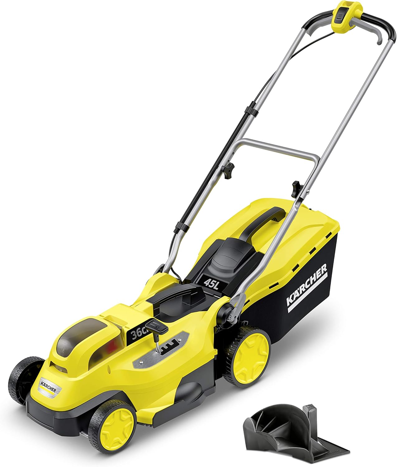 Kärcher 18v Lawn Mower LMO 18-36, Cutting Width: 36cm, Adjustable Cutting Height: 30-70mm, Mulching Plug