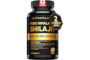 Back In Stock! Nutratology Pure Shilajit Capsules | 20% Fulvic Acid | High Potency & Purity - Sourced from the Himalayan Moun