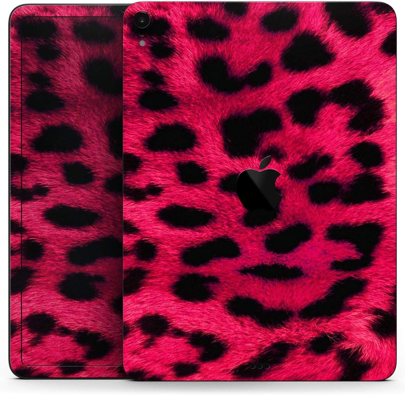 Amazon Fuzzy リアルピンク ヒョウ柄 Apple Ipad Air 2用フルボディースキンデカール A1566 A1567 Iirov タブレットケース 通販