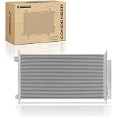 A-Premium Air Conditioning Condenser Compatible with Honda | for Accord 2008-2012, Accord Crosstour 2010-2011, Crosstour 2012-2015 AC Condenser, Replace# 80110TA0A01