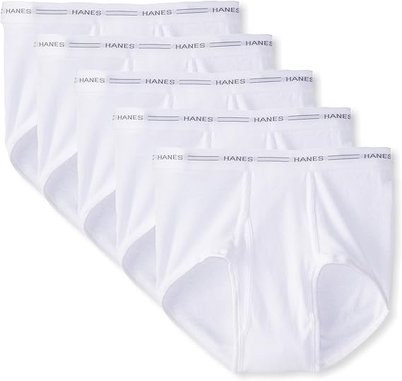 Hanes Red Label Men's 5Pack Full Rise Briefs Amazon.ca Clothing