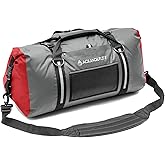 AquaQuest White Water Duffel - 100% Waterproof, Heavy Duty, Versatile, Comfortable - Durable Protective Dry Bag for Travel, Sport, Motorcycle, Boat, Fishing - 50, 75, or 100 L