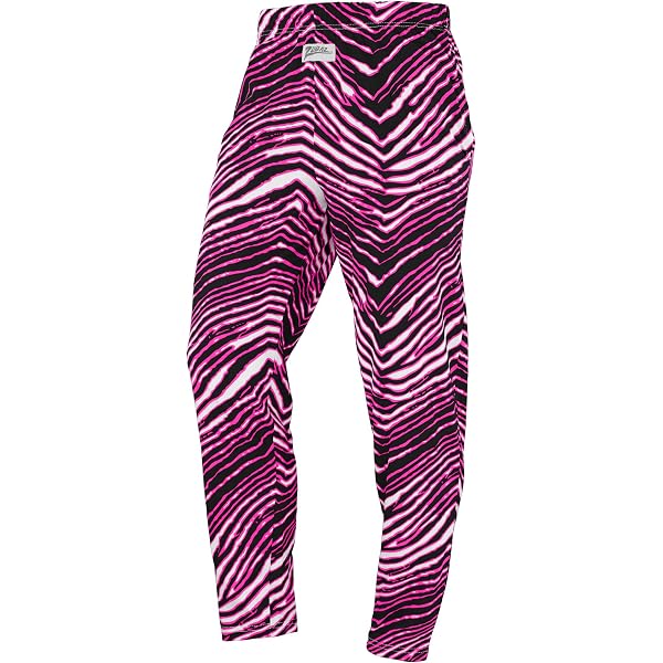 Amazon.com: Zubaz Men's NFL Zebra Outline Print Comfy Pant