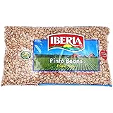 Iberia Pinto Beans 4 lb., Bulk Pinto Beans, Long Shelf Life Pinto Beans with Easy Storage, Rich in Fiber & Potassium, Low Cal