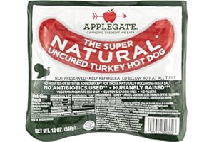 Applegate, Natural Turkey Hot Dogs, 12 oz
