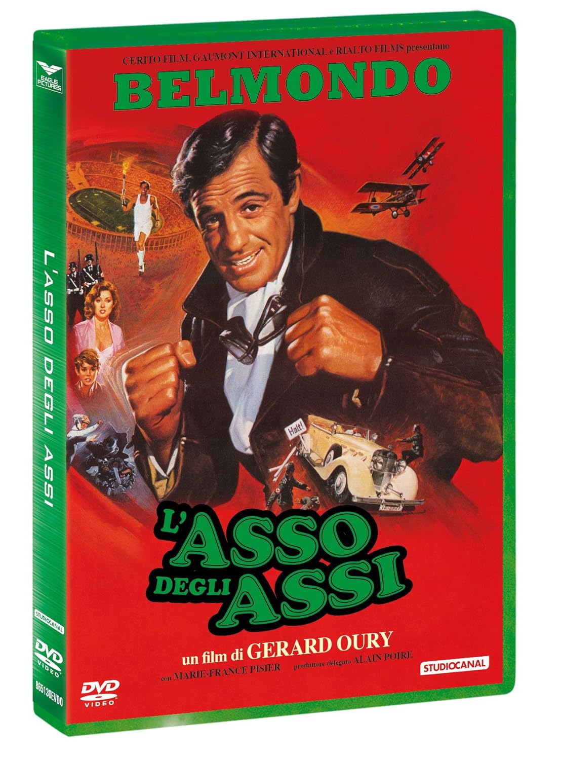 Jean Paul Belmondo Marie France Pisier L'Asso Degli Assi: Amazon.it: Jean-Paul Belmondo, Marie-France Pisier