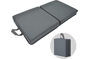 OFiSEXPT Gardening Knee Pads, Large Knee Pads for Gardening, Kneeler Pad, Thick Garden Knee Pad,Repairing-Floor Knees Mat for Prayer, Fitness, Yoga, Gym & Pilates (Gray)