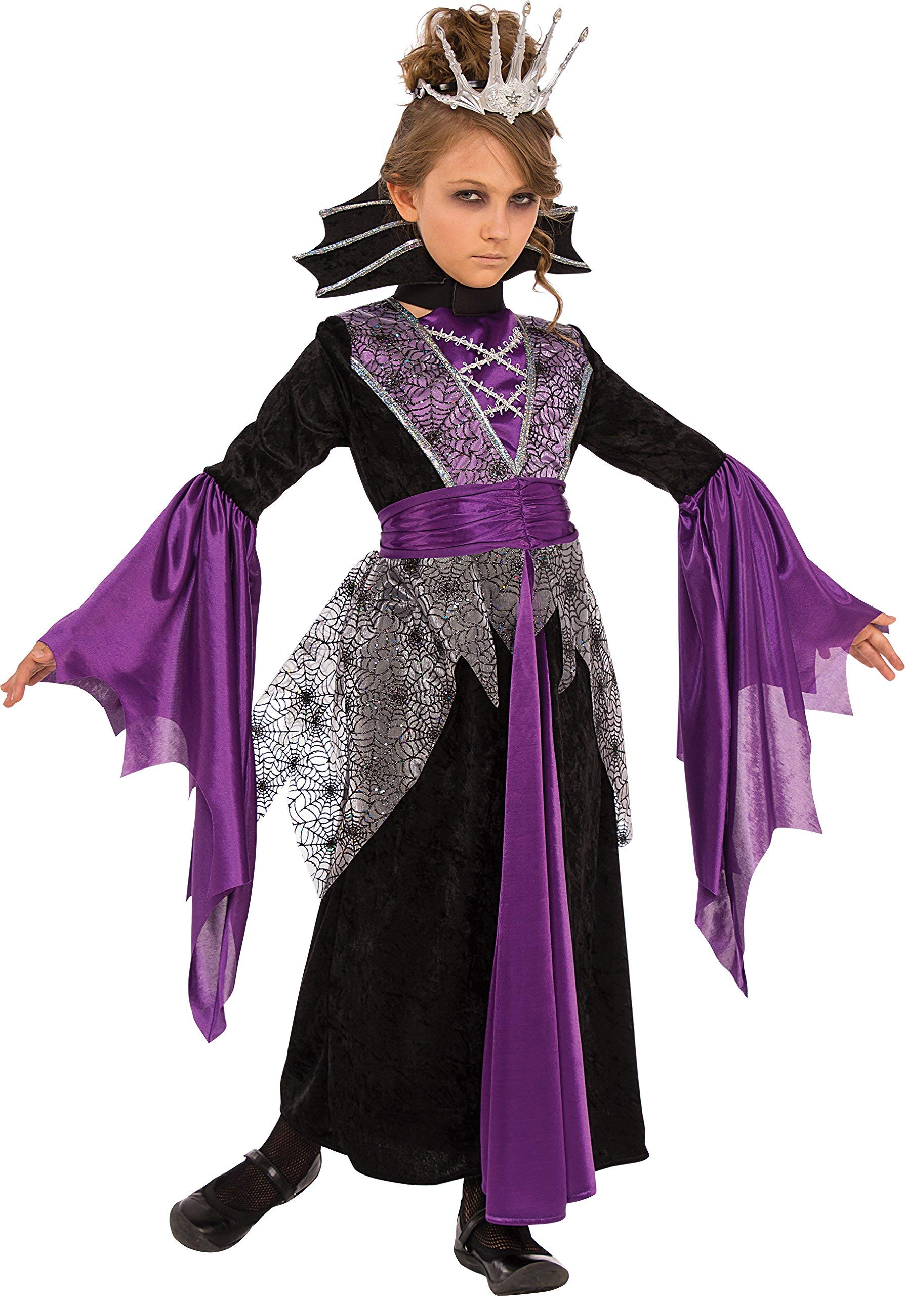 Rubie's Costume 630913-M Child's Queen Vampire Costume, Medium, Multicolor