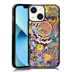 MMYAJT Vintage Trippy Phone Case Fit for iPhone 13