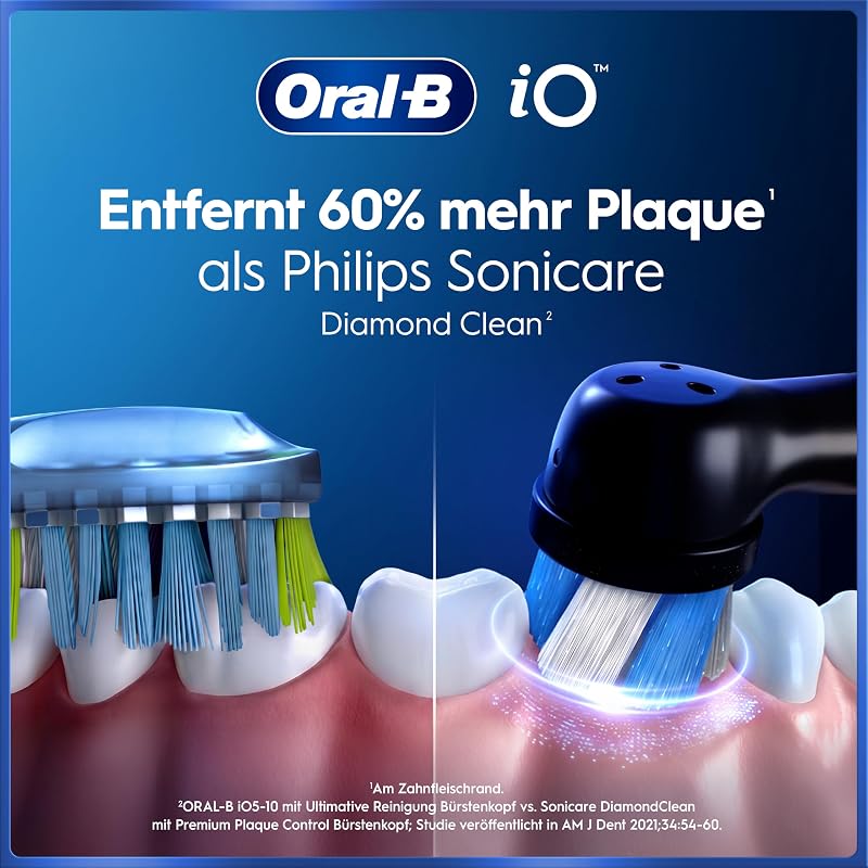 iO Series 5 Elektrische Zahnbürste, Schwarz