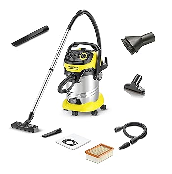 KÄRCHER Mehrzwecksauger MV / WD 6 P Premium 1.348-271.0 inkl. SET007 bestehend aus extra langer Fugendüse, Saugpinsel & Polst